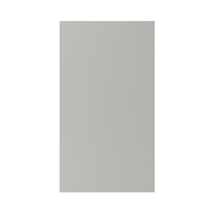 Porte de meuble de cuisine Stevia gris mat l. 40 cm x H. 72 cm GoodHome
