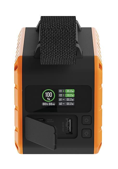 XTORM - POWERBANK RUGGED FLASHLIGHT 100W 40000 mAh
