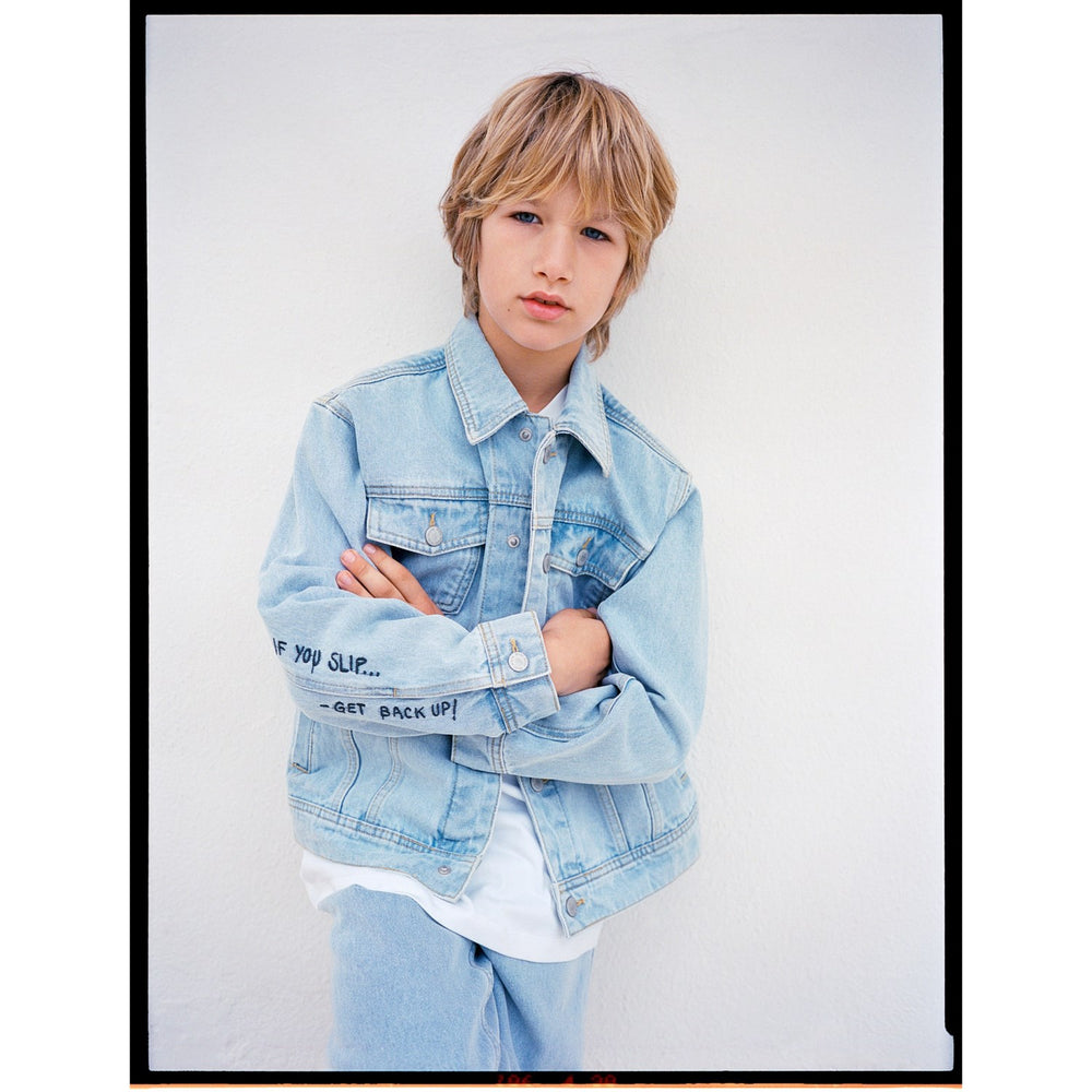 Køb Molo Sun-bleach Blue Honore Jakke