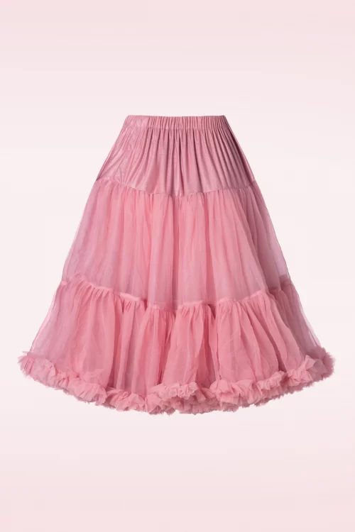 Banned Retro Lola Lifeforms petticoat in vintage roze