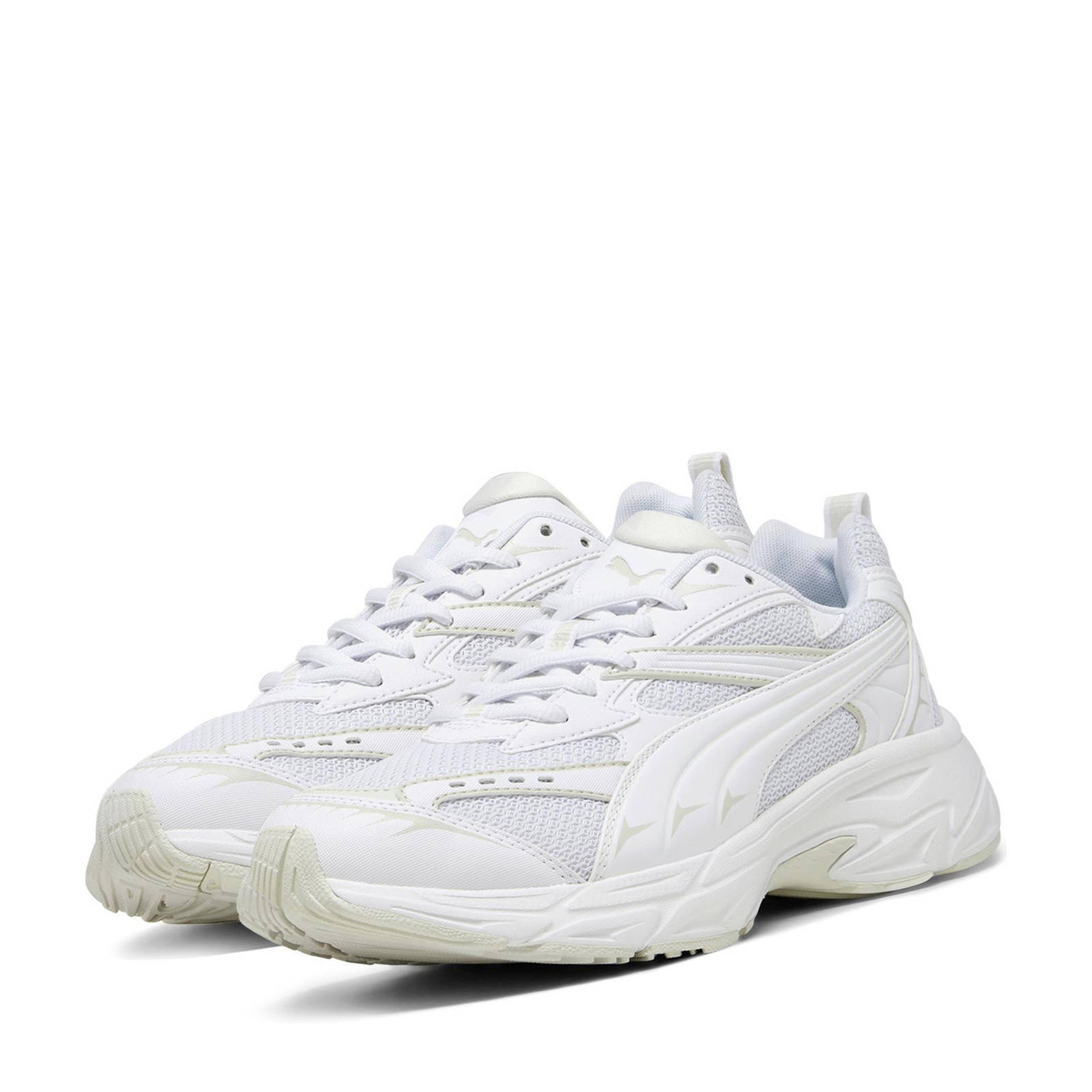 Puma Morphic Base sneakers wit/lichtgrijs