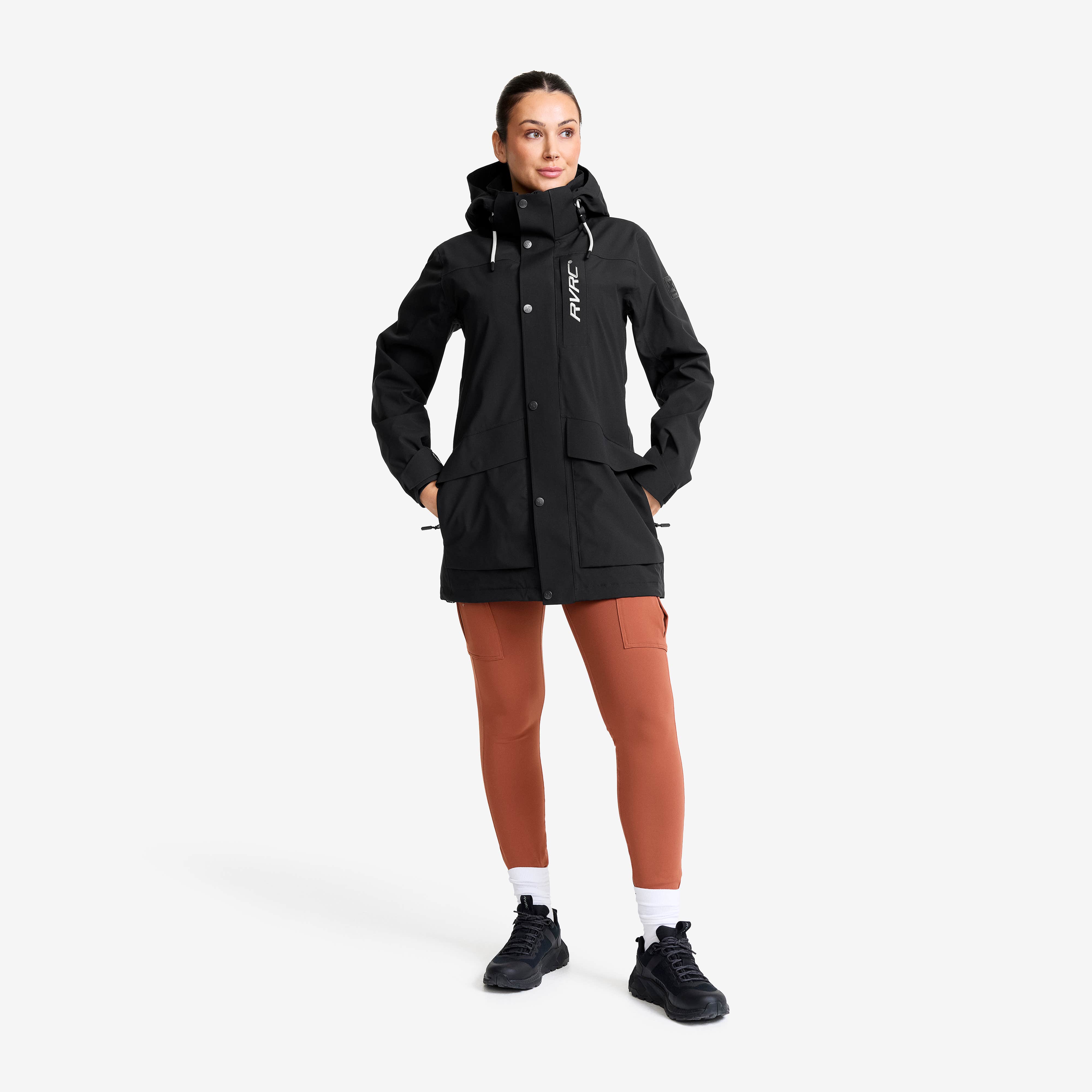 Status 2L Parka Dame Black