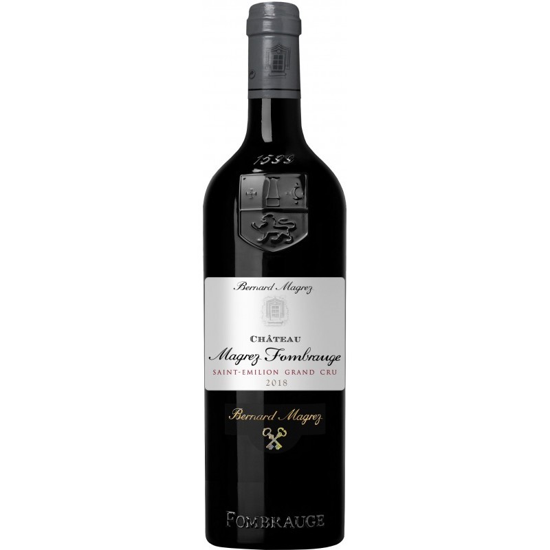 Château MAGREZ FOMBRAUGE 2018 - Saint-Émilion Grand Cru - Grand Cru - par Caisse bois de 3 bouteilles 75 cl