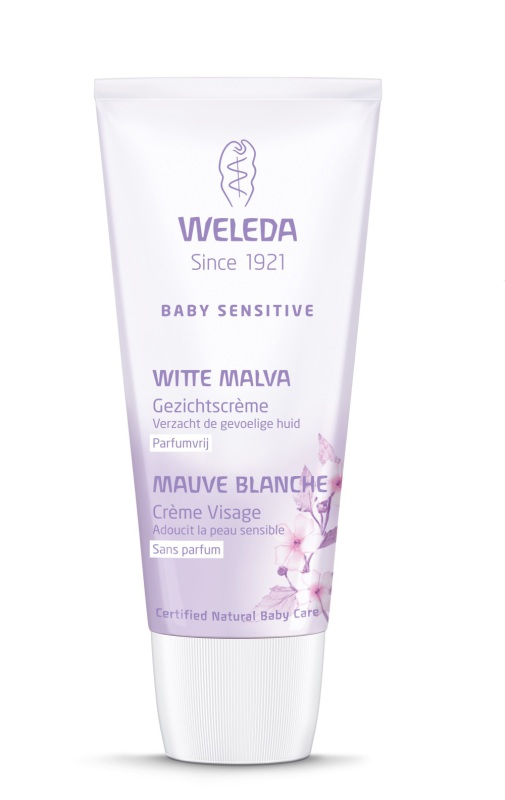 Weleda Baby Witte Malva Sensitive Gezichtscrème 50ml