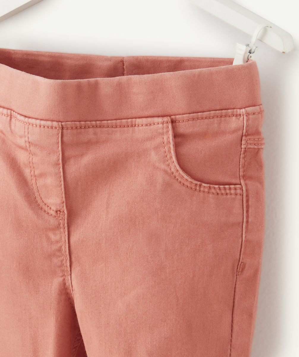 PANTALON TREGGING BÉBÉ FILLE ROSE