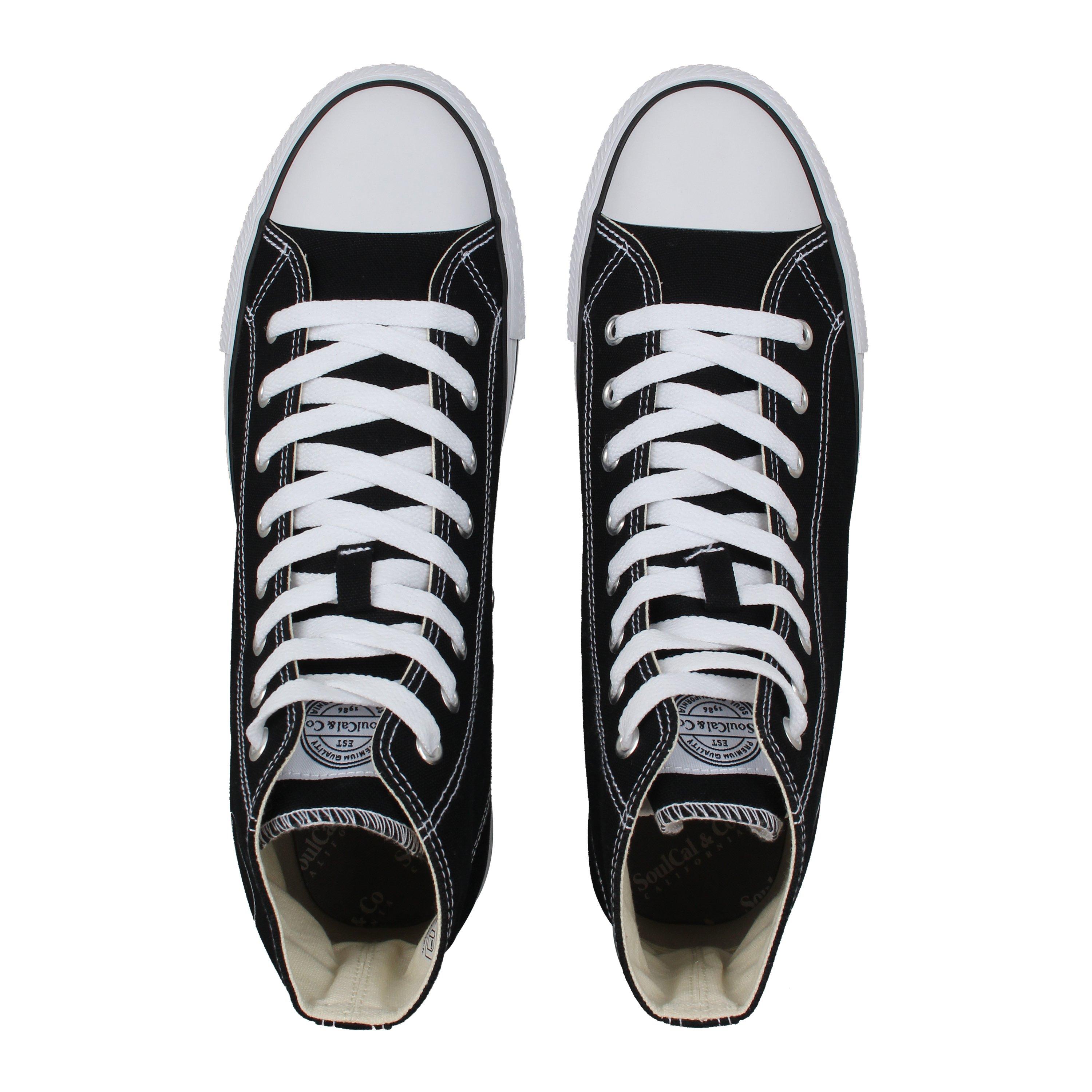 SoulCal Canvas High Trainers Mens