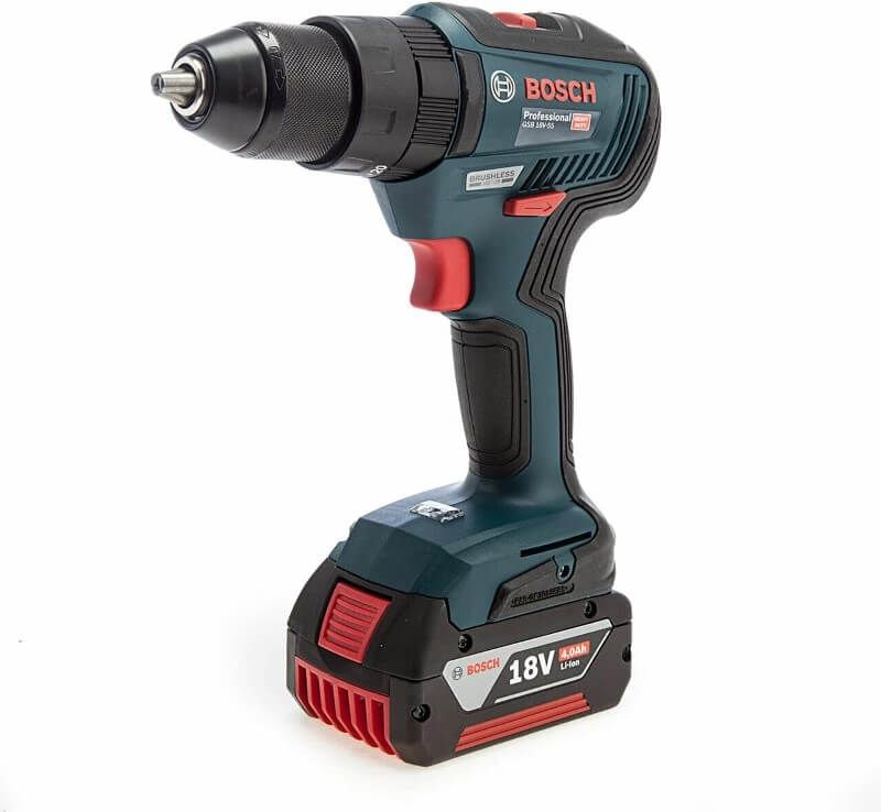 Bosch 0615990M2B 18V Li-ion accu 4 delige combiset (3x 4,0Ah) in tas