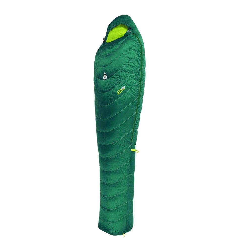 Camp ED 400 PLUS +5°C - Sac de couchage bleu/lime