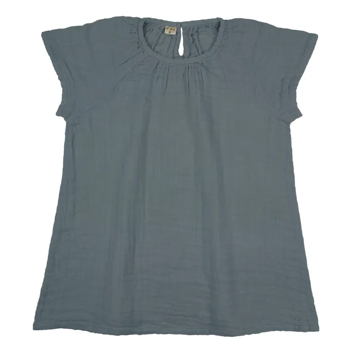 Numero 74 Robe Coton Bio Clara | Ice Blue S032