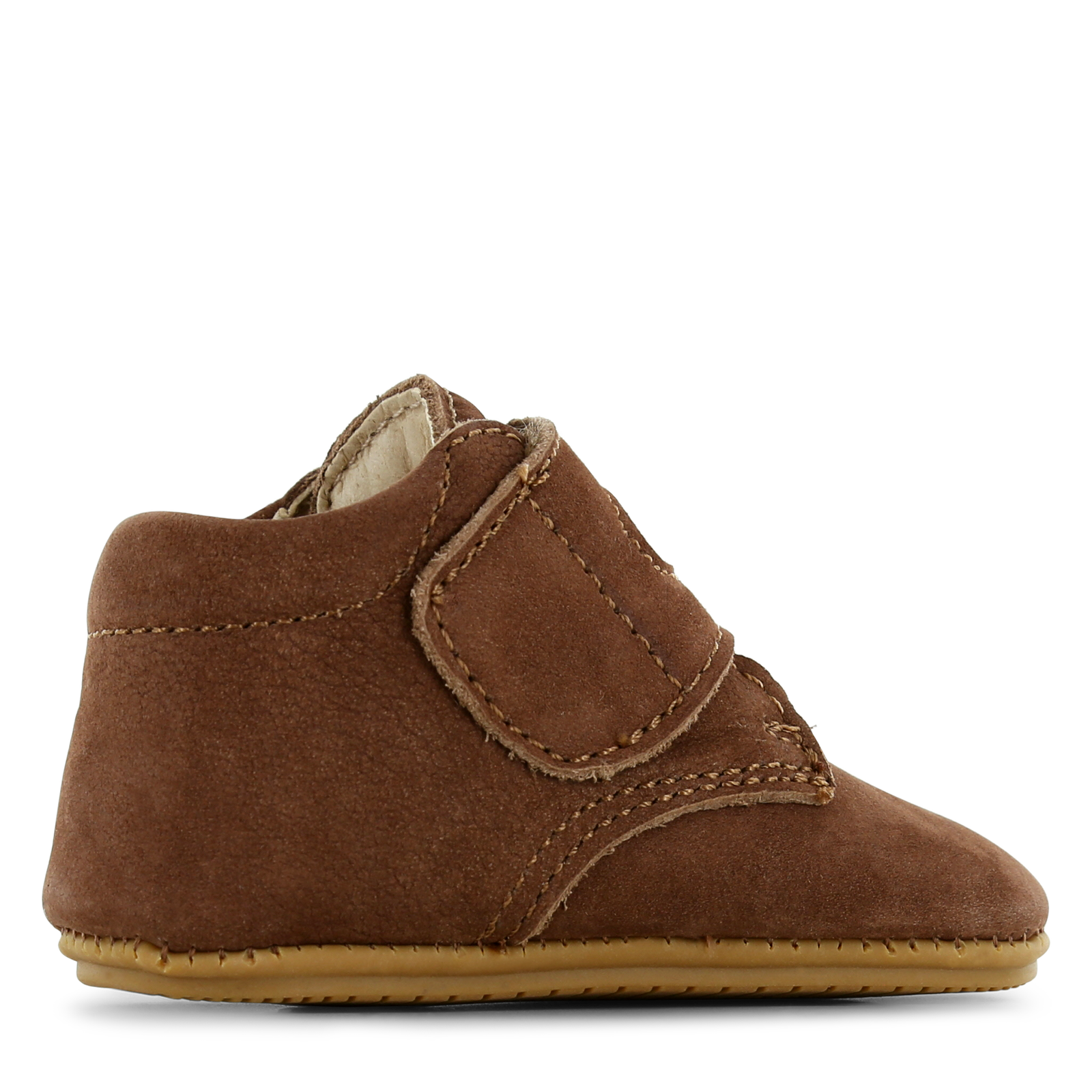 Shoesme bruin BABY-PROOF® schoentje Nubuck | Jongens schoenen