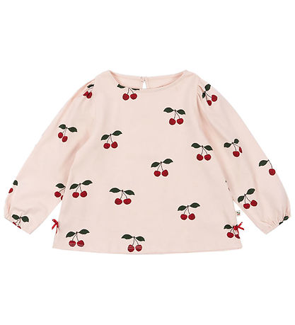 Konges Sløjd Bluse - Drey - Ma  Grønde Cerise Peony