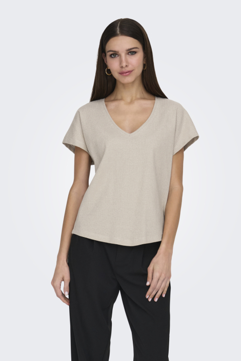 Only beige dames t-shirt
