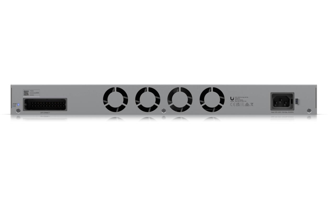 PoE++ Switch UniFi USW-Pro-Max-48-PoE 52 Port<br>Ein Layer-3-Etherlighting-Switch mit 48 Anschlüssen und PoE++-Ausgang mit hoher Leistung