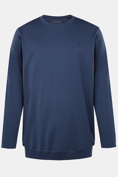 JP 1880 Langarmshirt, Basic, Bauchfit, Rundhals, bis 8 XL