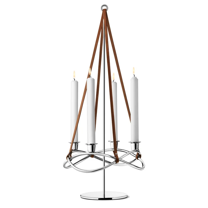Georg Jensen - Season Kerzenhalter-Erweiterung, glänzend