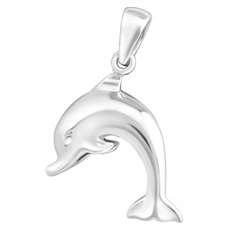 Lot de 2 Colliers dauphins en argent 925/1000