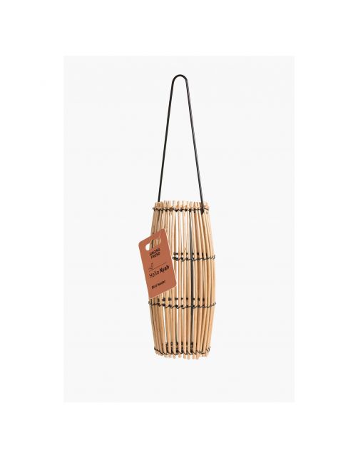 Singing Friend Nyah Willow Feeder - Voersilo - 10x29 cm Bruin Zwart