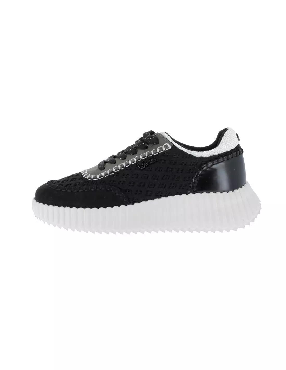 LA STRADA 2200586-6001 - Baskets BLACK-MULTI