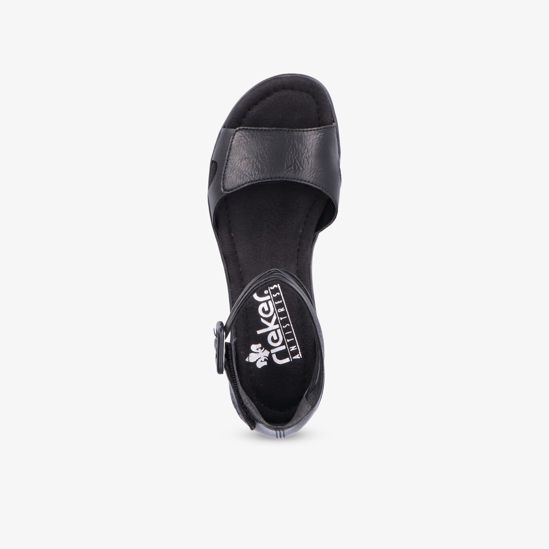 rieker Damen Keilsandalen schwarz