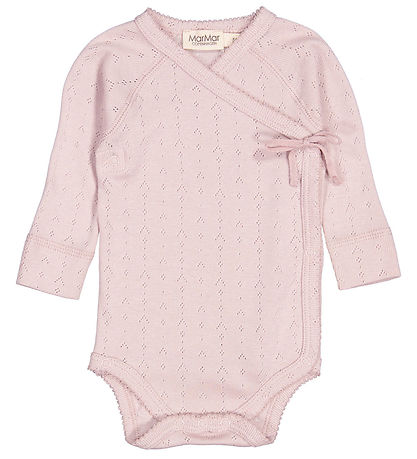 MarMar Slå-om Body l/æ - Modal - Belita - Faded Rose m. Hulm?nst