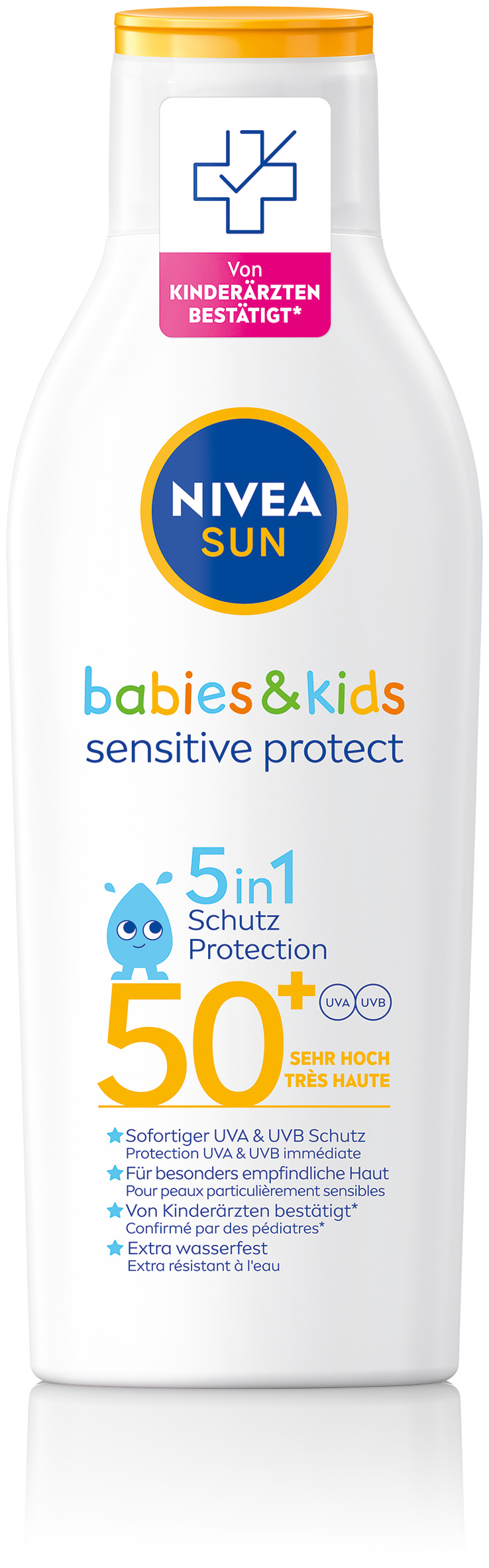 Nivea SUN Babies & Kids Lotion Lot Protect Sensitive LSF50  Fl 200 ml