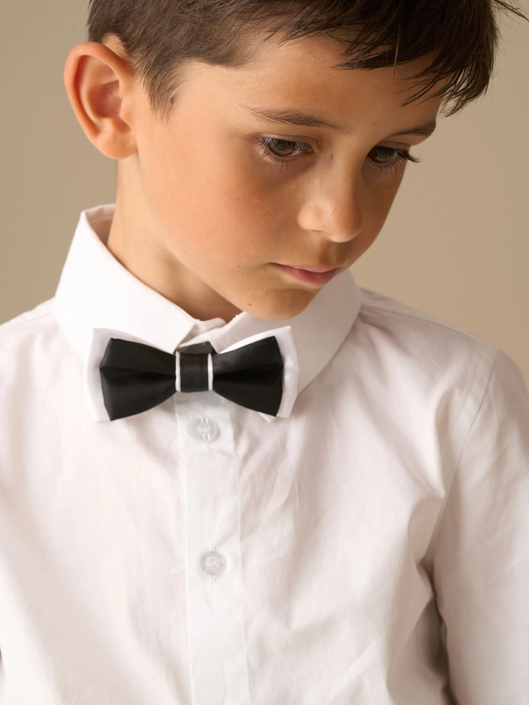 Angel & Rocket Tuxedo Shirt & Bow Tie