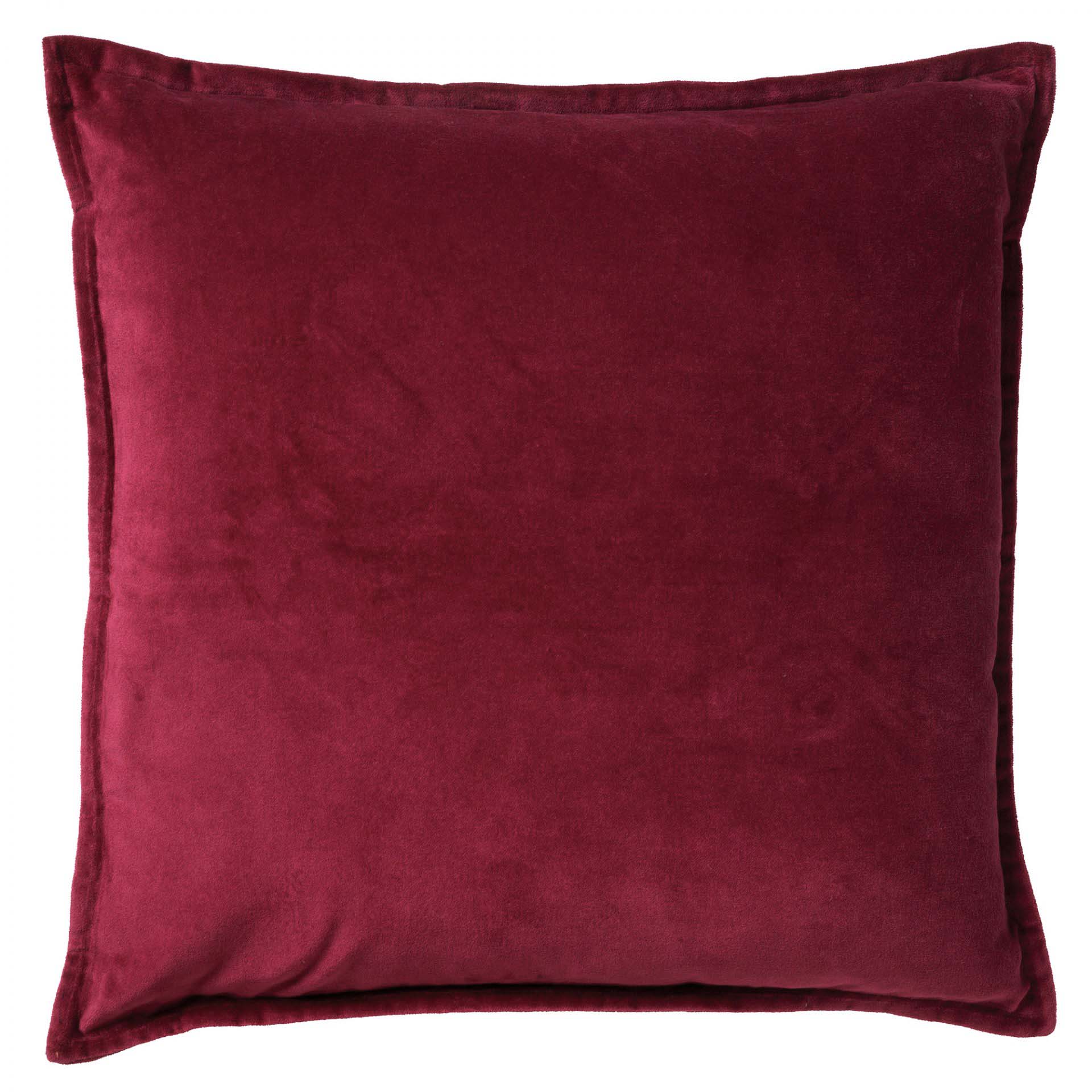 Dutch Decor sierkussen Caith - 50x50 cm Red Plum
