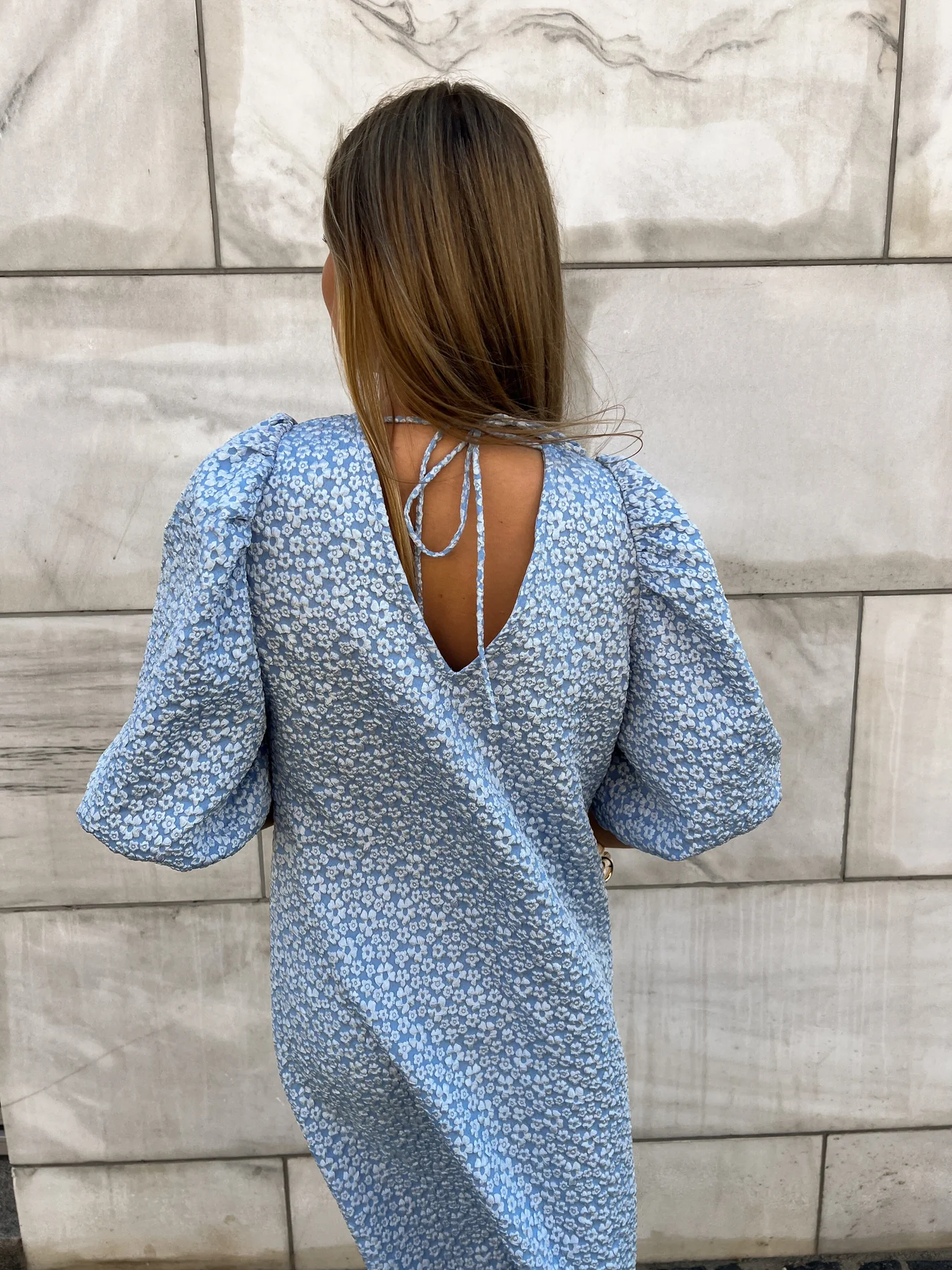 Noella Reno Pastis Long Dress light blue