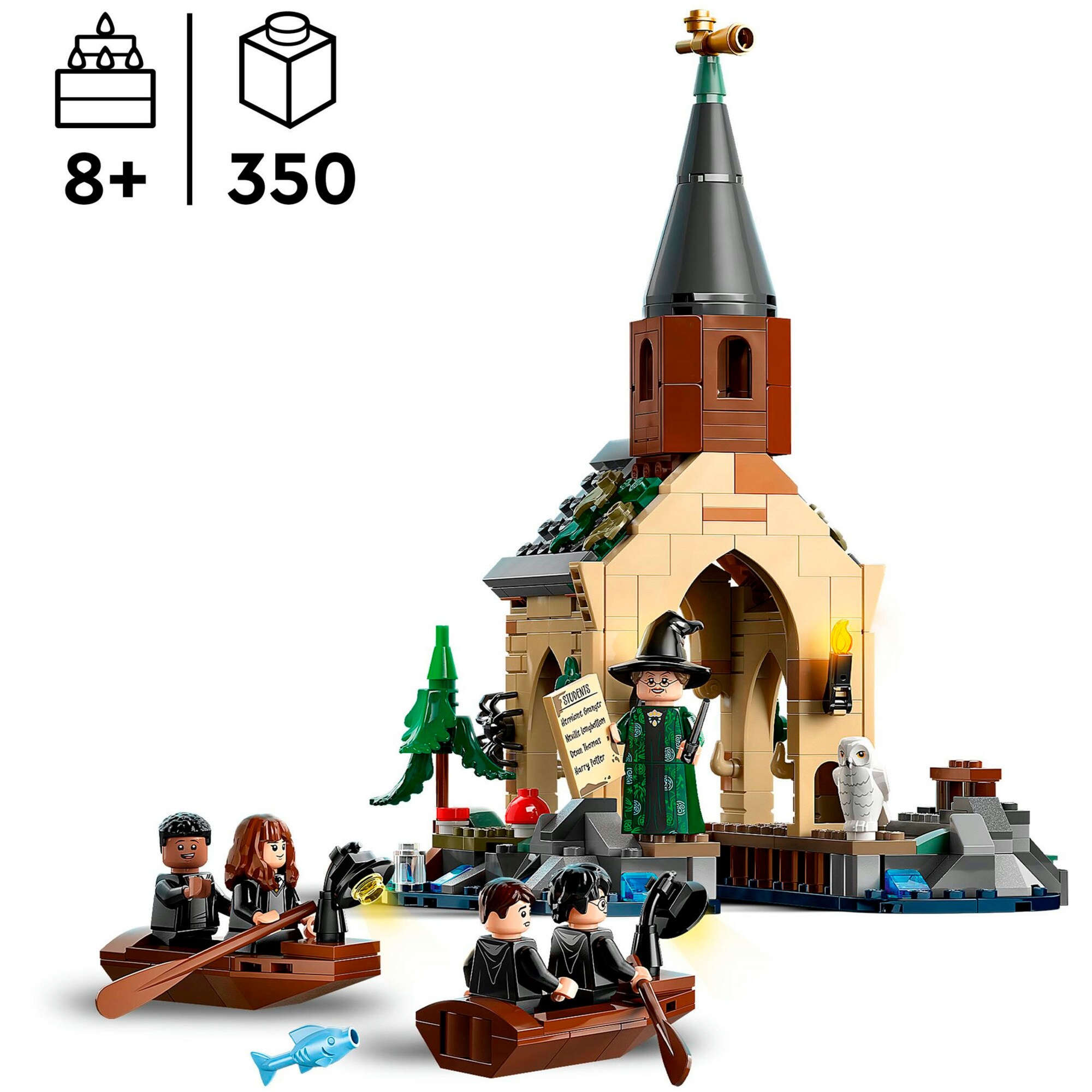 LEGO Konstruktionsspielzeug Harry Potter Bootshaus von Schloss Hogwarts