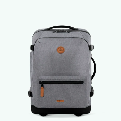 Valise souple 2 roues small Getaria gris
