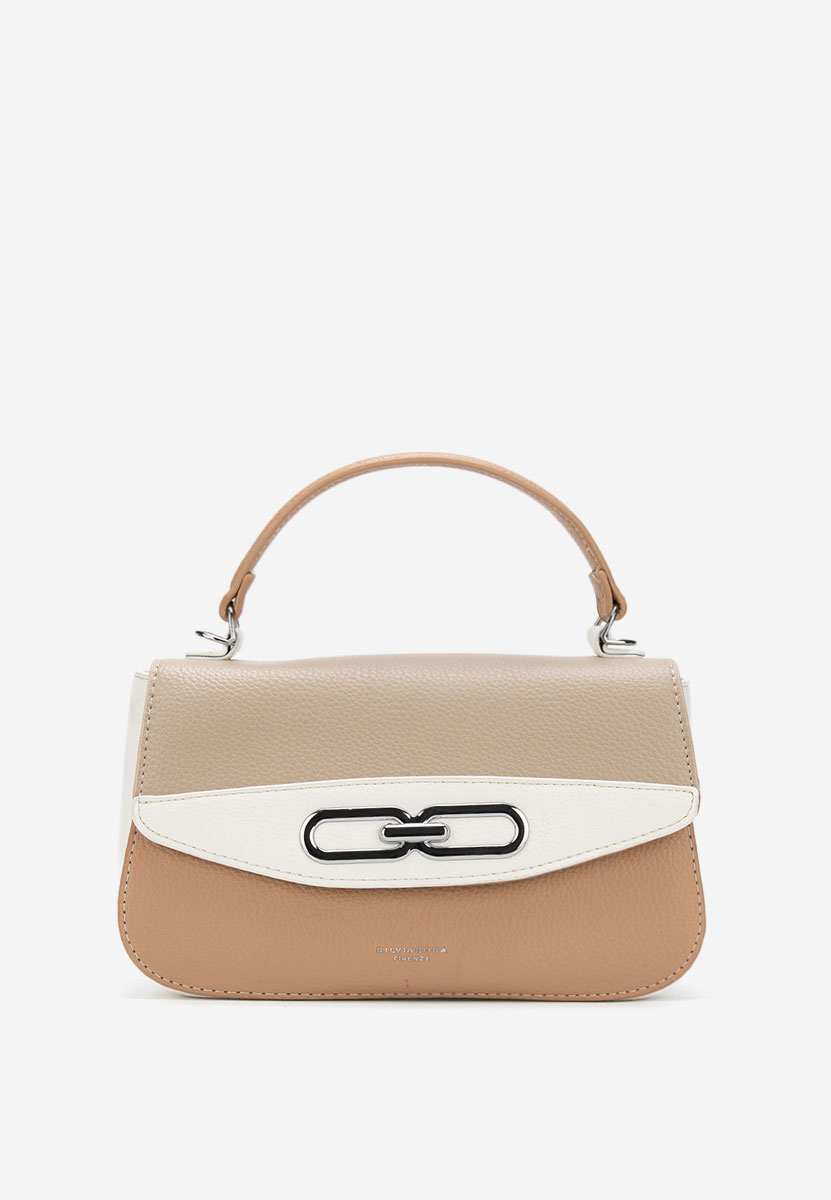 Sac à main beige Silvia Rosa 25J516 V3