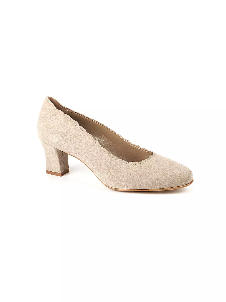 DIRNDL & BUA Trachtenschuhe - Pumps beige
