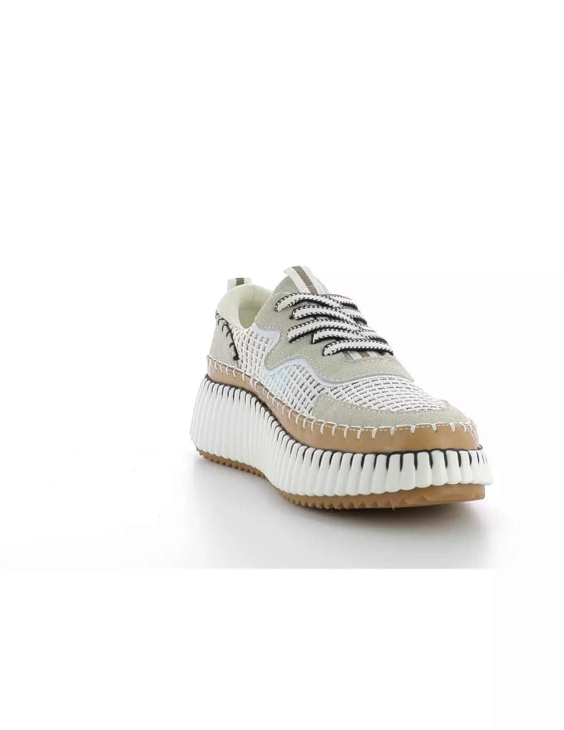 CLAUDIA GHIZZANI 2BR0040101 - Baskets BEIGE-ECRU-TXTCOMBI