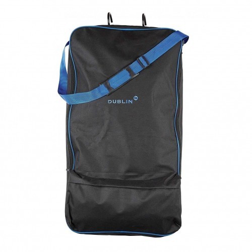 Bolsa para pendurar bridão Dublin Imperial, preta/azul