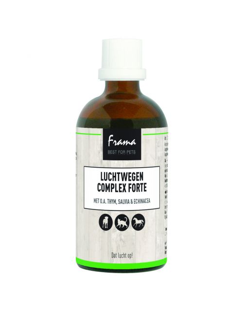 Frama Luchtwegendruppels - Supplement - 100 ml Hond-Kat-Paard