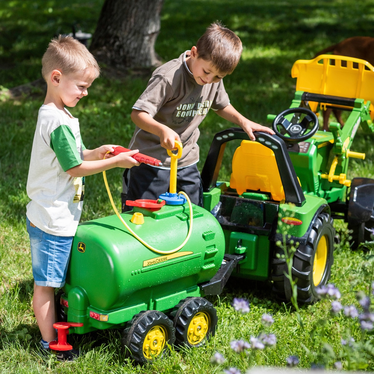 rolly toys® Kinderfahrzeug-Anhänger »John Deere« Tanker für Trettraktoren