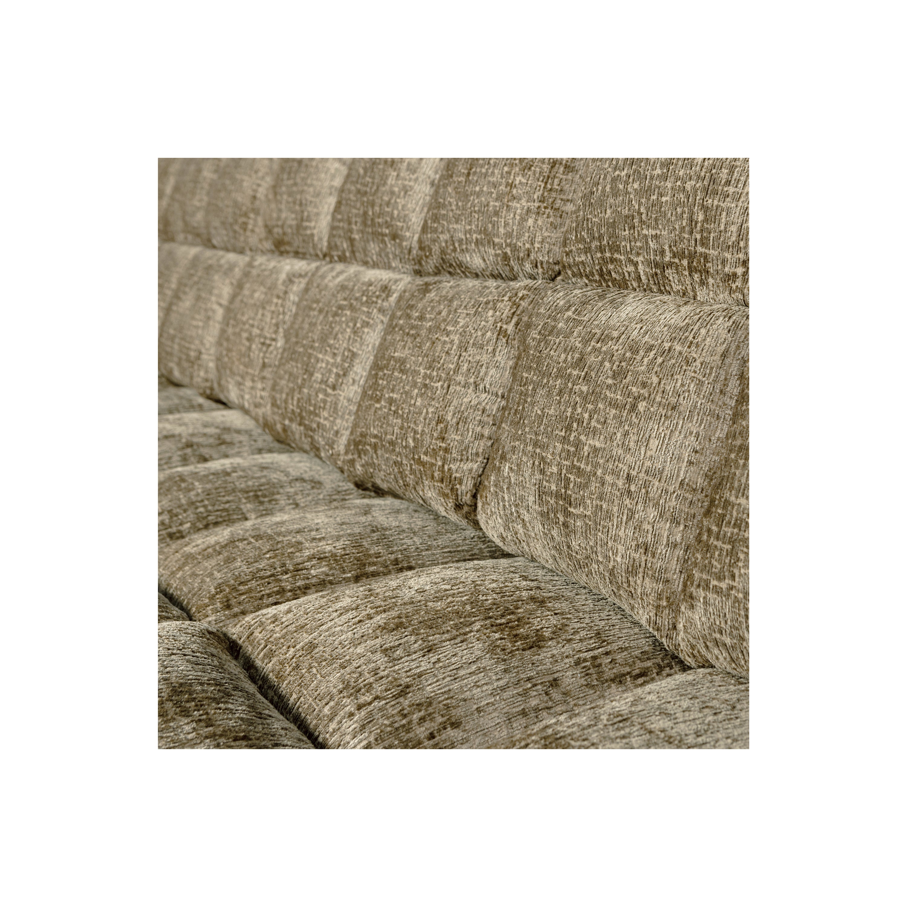 WOOOD Second Date 3-zits Bank - Structure Velvet - Wheatfield