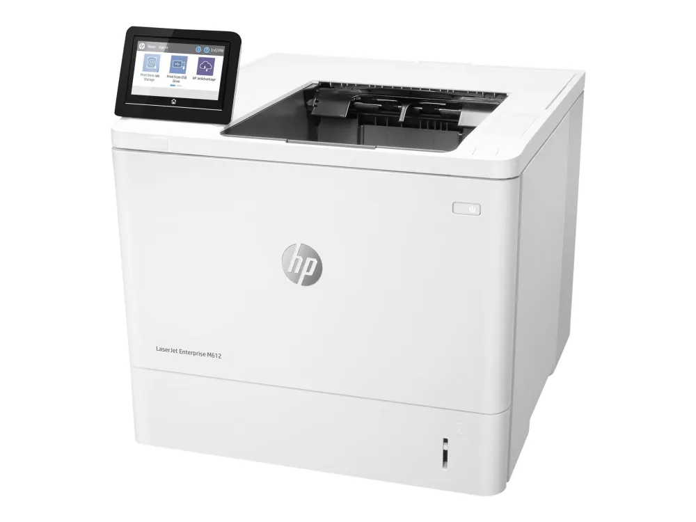 HP LaserJet Enterprise M612dn - Printer - S/H - Duplex - laser - A4/Legal - 1200 x 1200 dpi - op til 71 spm - kapacitet: 650 ark - USB 2.0, Gigabit LAN, USB 2.0 vært