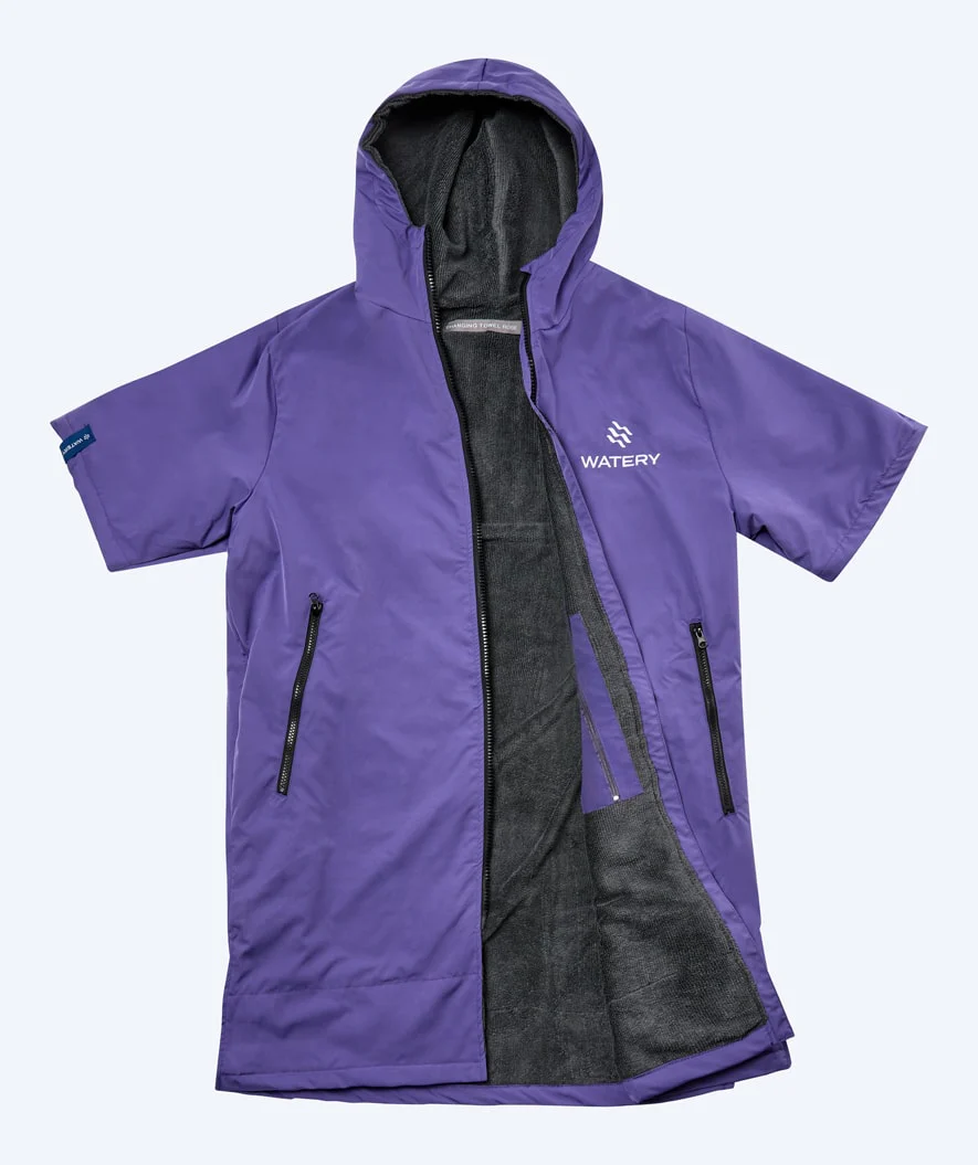 Watery Surf poncho - Waterproof - Lilla