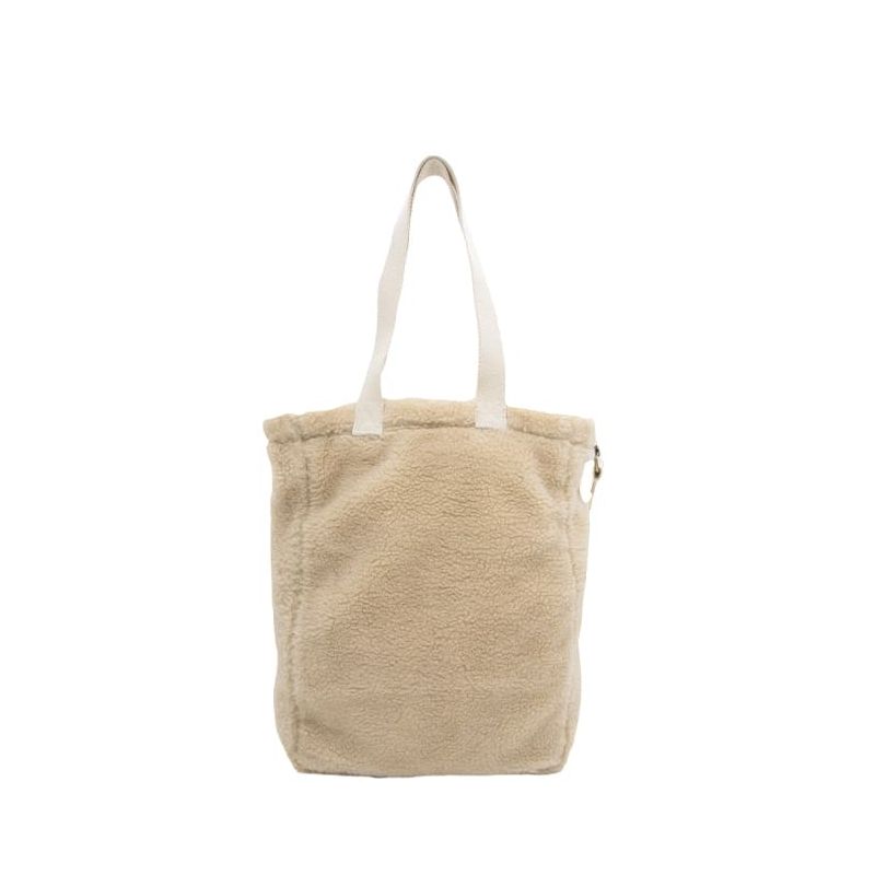 Sac shopping Paul 38cm Teddy Beige