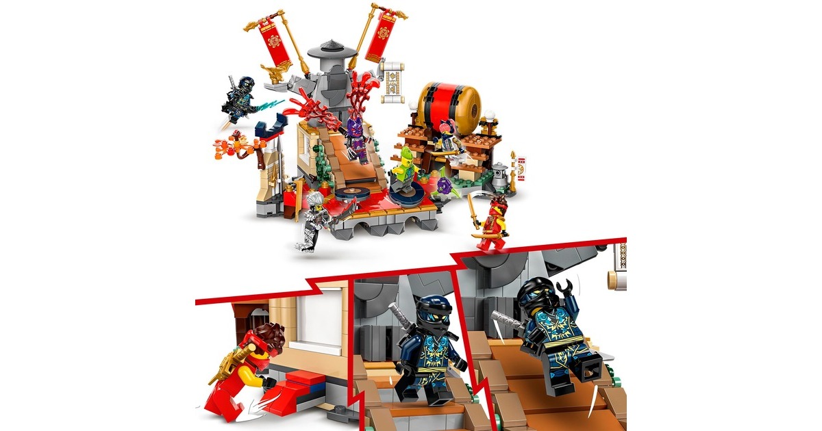LEGONinjago - Toernooi gevechtsarena Constructiespeelgoed  (71818)