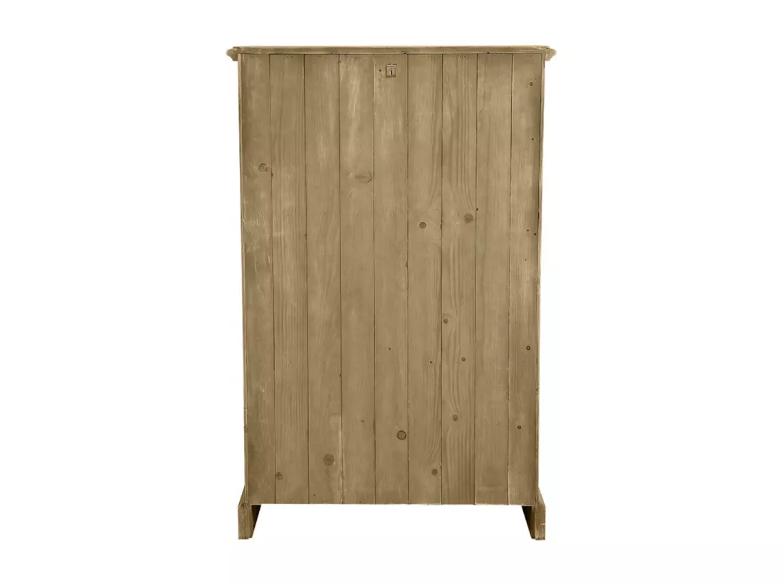 Meuble à classeur 6 portes Bois Marron - Natural Interior's