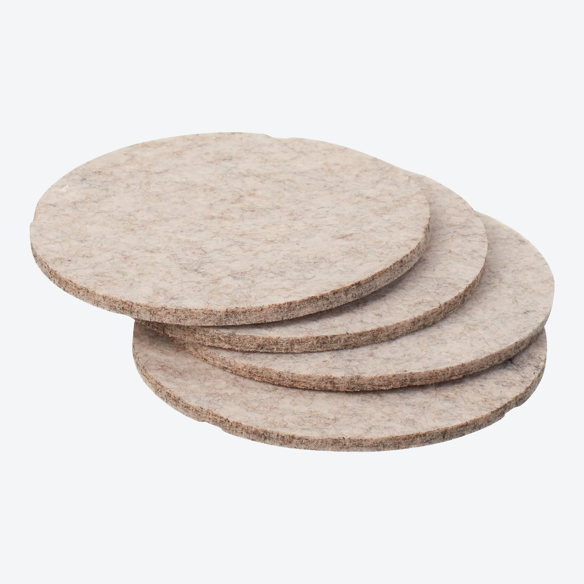 Untersetzer aus Filz, 4er-Pack, Ø ca. 12cm