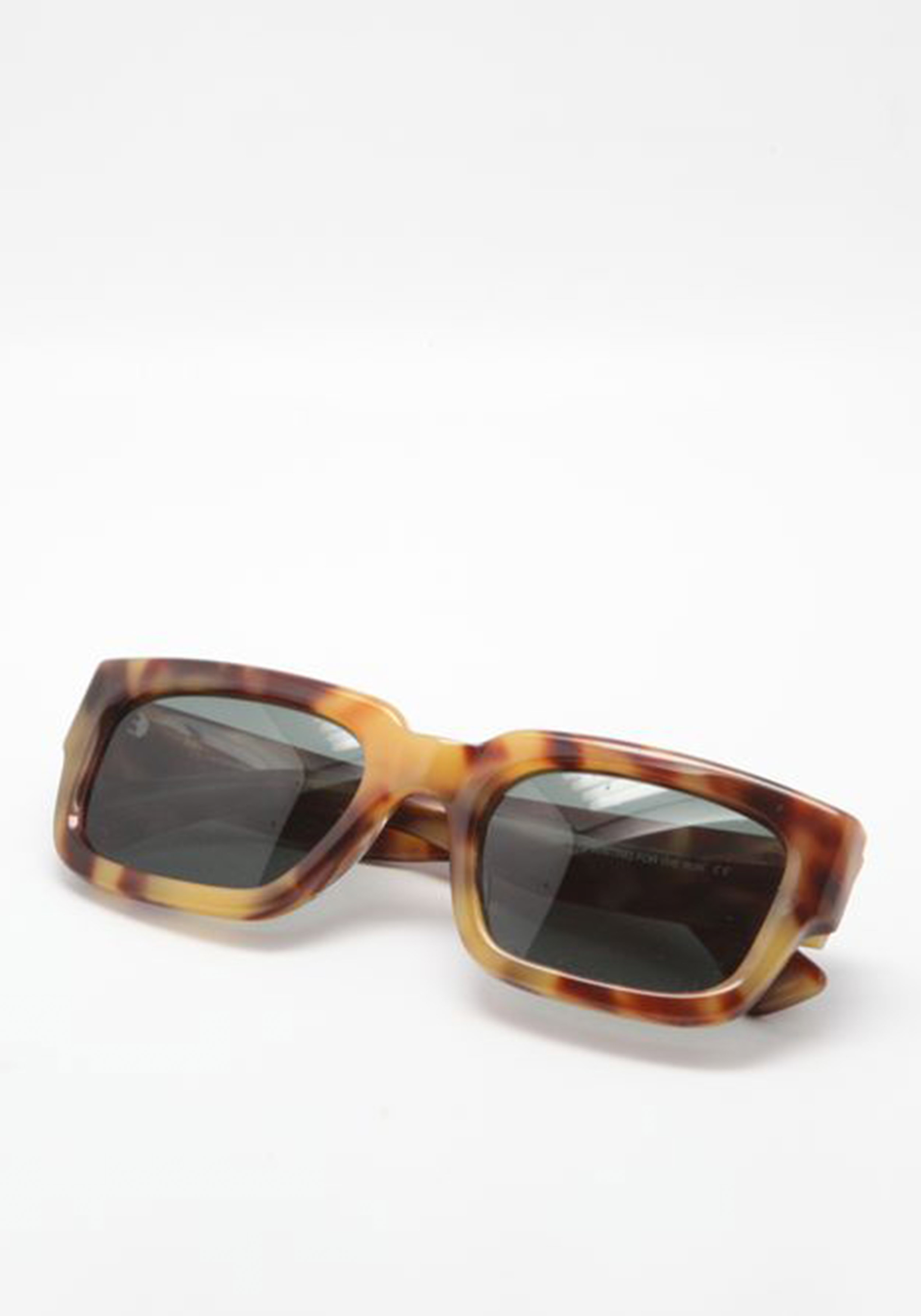Waiting For The Sun Sonnenbrille Brown Havanna Blond/Green Lens