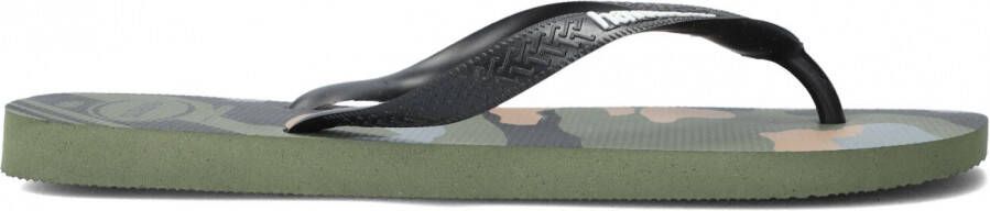 Havaianas Top Camu teenslippers groen Jongens Rubber 27 28