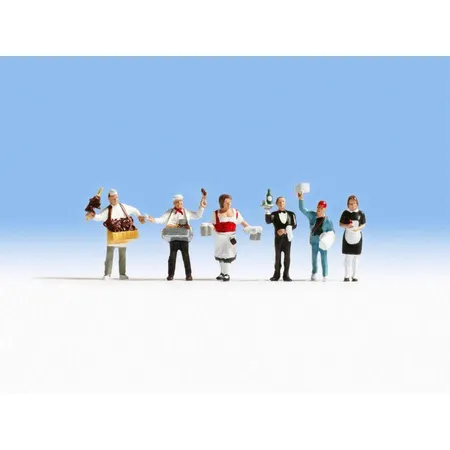 NOCH Servicepersonal, 6 Figuren