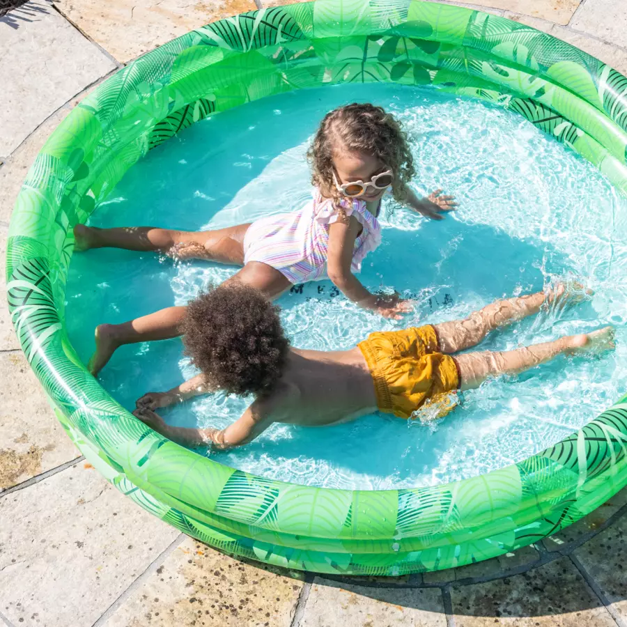 Swim Essentials Aufblasbarer Pool Tropical Ø 150 cm