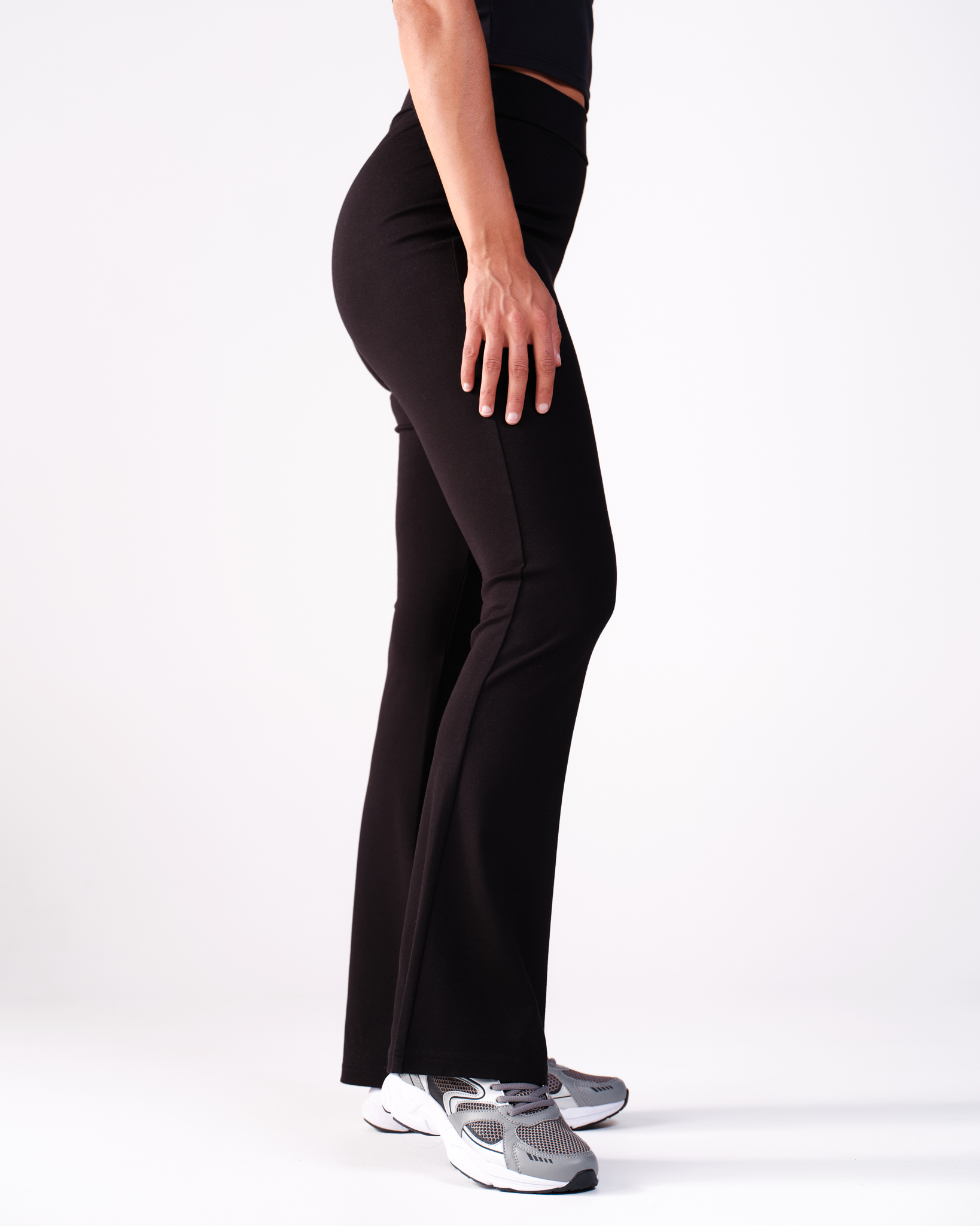 Bumpro Everyday Flare Pants Black