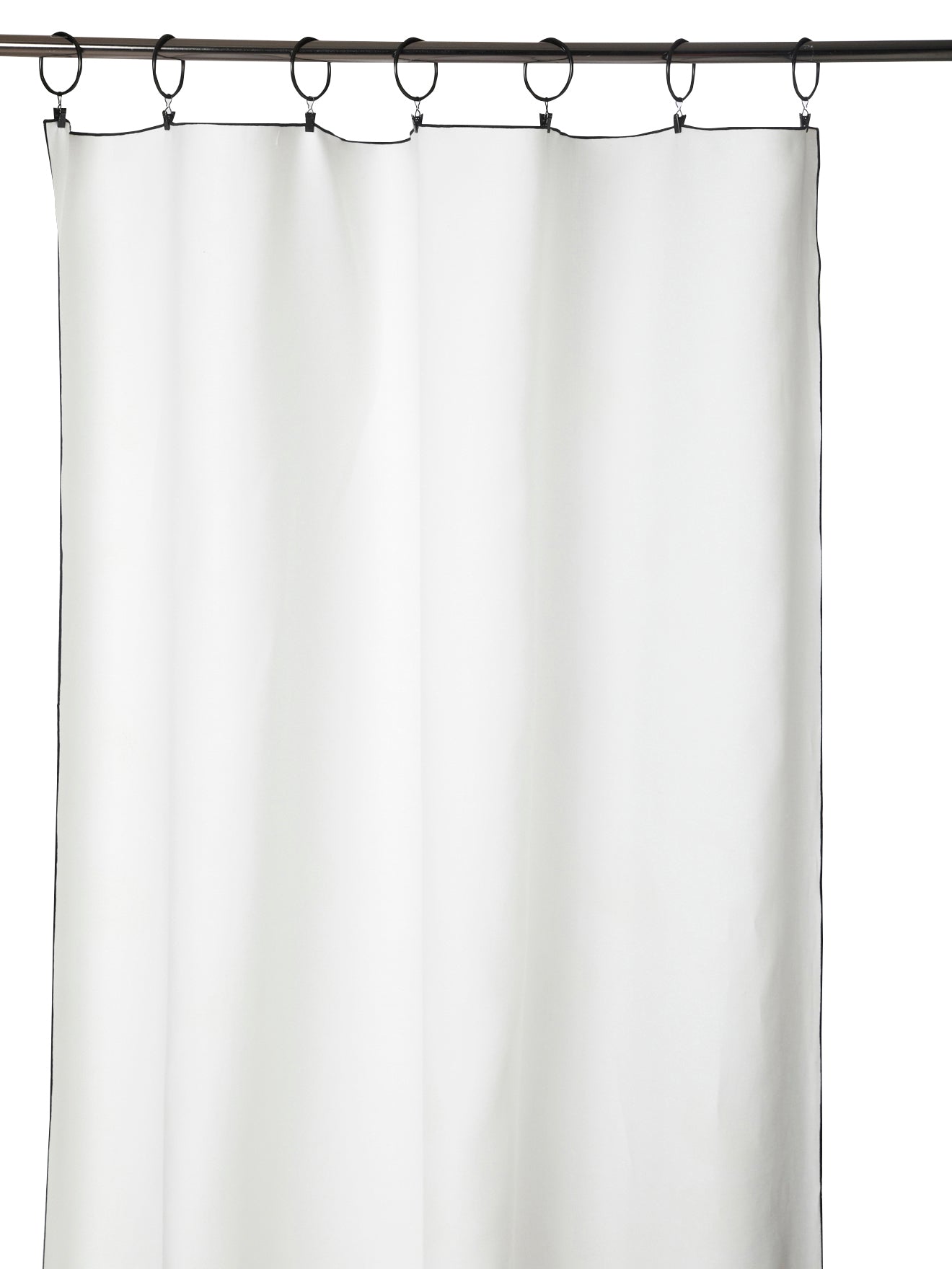 Panneau voile de coton finition point bourdon