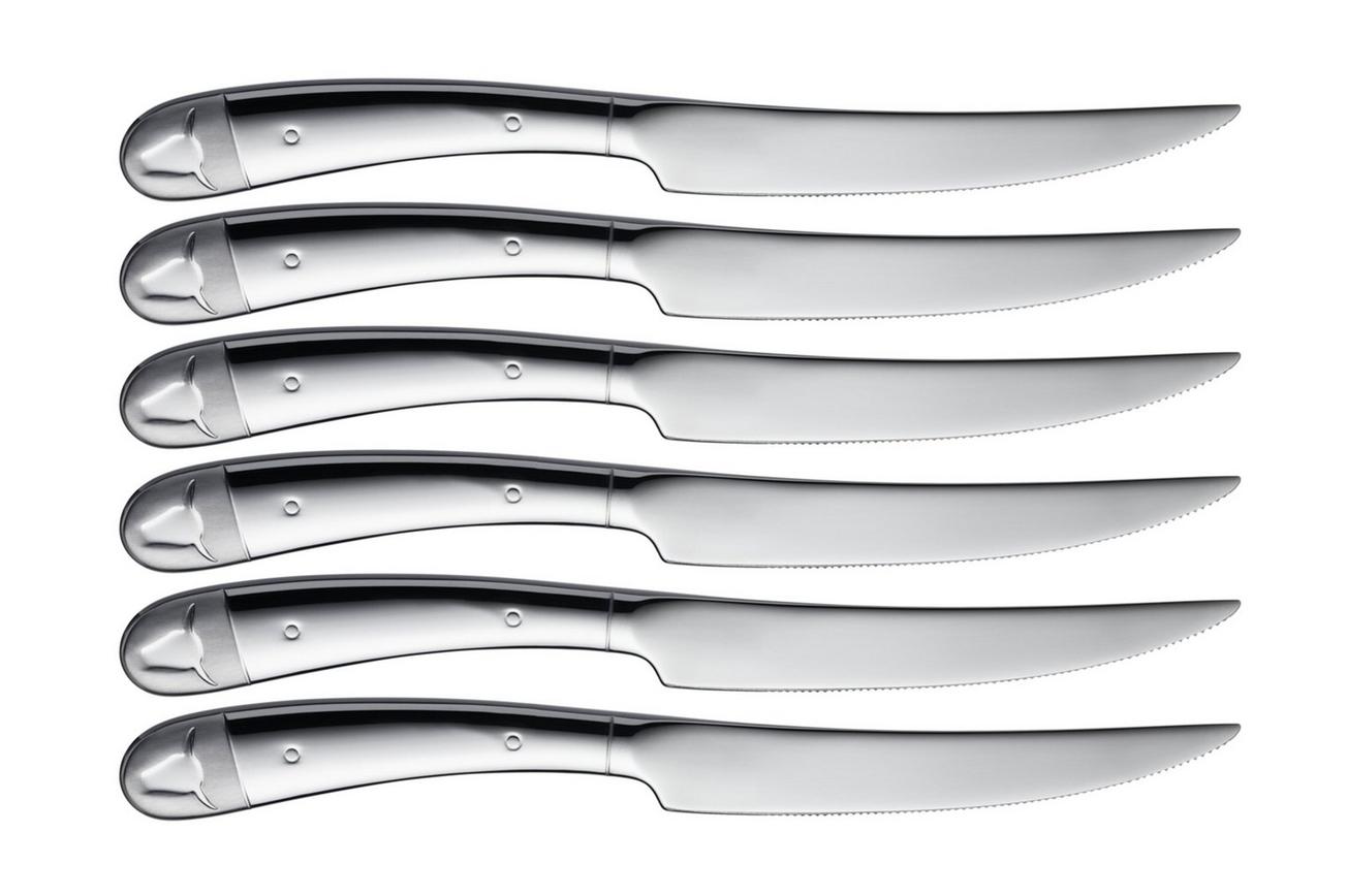 WMF Geschenkidee Bullshead 1289616046 steakmessenset 6-delig